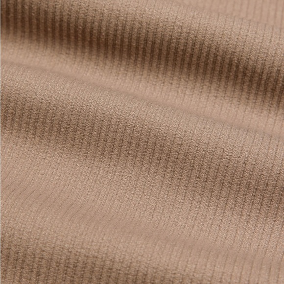 Rib Seamless Scoop Longsleeve Bodysuit - Black - Picture 3 of 7